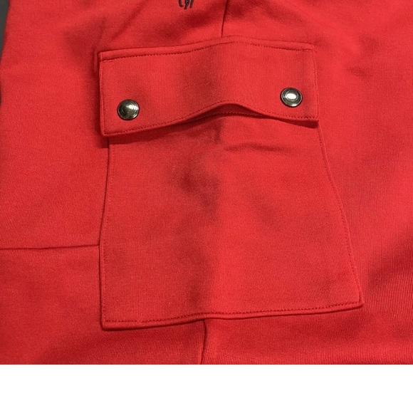 Polo Ralph Lauren Red Double Knit Jogger Cargo Pants Men’s. - Picture 11 of 16